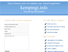 Tablet Screenshot of kempingi.info